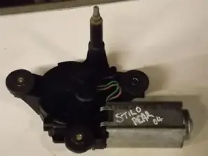 Ingyenes szállítás FIAT STILO 01.09-06.12 Ablaktörlő motor hátsó bontott alkatrész