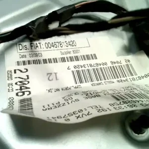 Kedvezményes ár FIAT STILO 01.09-06.12 Jobb első ablakemelő szerkezet elektromos kombi, motor nékül bontott alkatrész