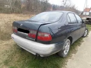TOYOTA CARINA E 92.04-97.07 Jobb első ajtóüveg bontott alkatrész Prémium