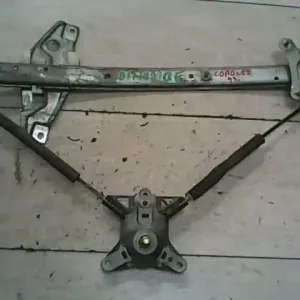 TOYOTA COROLLA AE/EE 92.05-97.04 Bal első ablakemelő szerkezet mechanikus combi bontott alkatrész Biztonságos fizetés