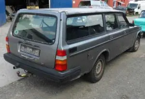 VOLVO 240 Jobb hátsó külső kilincs bontott alkatrész Gyors kiszállítás
