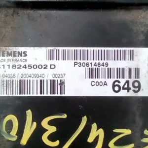 Kedvezményes ár VOLVO V40 Motorvezérlő egység ecu pcm modul 1.8 benzin bontott alkatrész