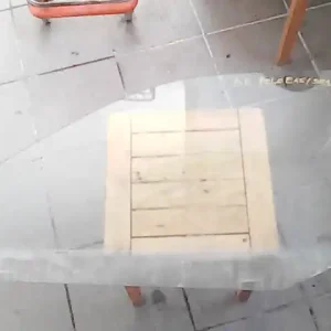 Árengedmény VW POLO CLASSIC 95.07-99.10 Bal első ajtóüveg bontott alkatrész