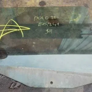 Akció VW POLO IV. 99-02 Jobb hátsó ajtóüveg bontott alkatrész