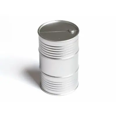 Olcsó Olajos hordó 1/10-es méretarányban (ezüst)