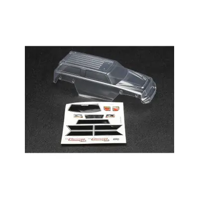 Olcsó Traxxas áttetsző karosszéria, matricák: Summit 1:16