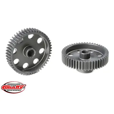 Szezonális akció Alumínium 7075 T6 edzett fogaskerék 50 fog (64DP modul)