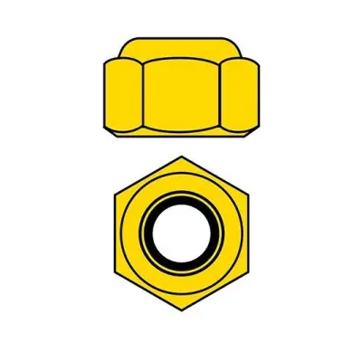 Alumínium Nylon STOPszőnyeg M4 - arany - 10 db. Azonnal elérhető