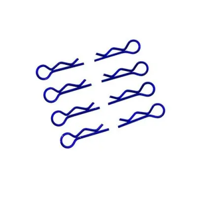 Gyors szállítás Karosszéria klipszek kicsi 1/10 - jobb és bal 4 db - kék