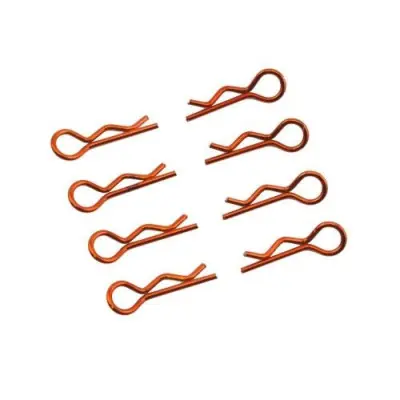 Karosszéria klipszek kicsi 1/8 - jobb és bal 4 db - narancssárga Utolsó esély