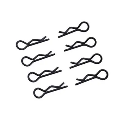 Bestseller Karosszériakapocs kis 1/8 - jobb és bal 4 db - fekete