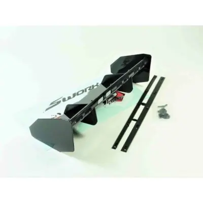 Újdonság SWORKz 1/8 Off Road PRO SPEED 2.0 hátsó spoiler, fekete, 1 db.