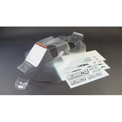 Nézd meg most SWORKz 1/8 Falcon ST-4 NITRO átlátszó lexán karosszéria, előre kivágott, matricákkal együtt, 1 db.