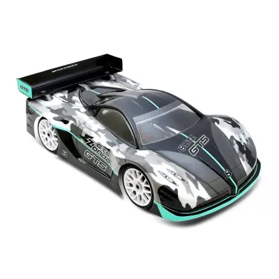 Árcsökkenés Lexán test átlátszó BLITZ 1/8 GT5 ZONDA, szárnnyal együtt, vastagság 0,7mm
