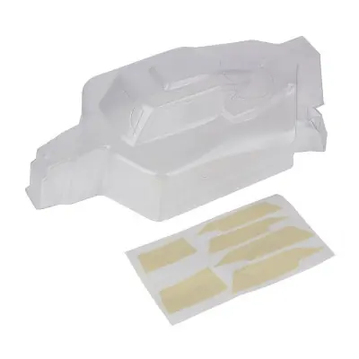 RC8B4 áttetsző lexan karosszéria Azonnal elérhető