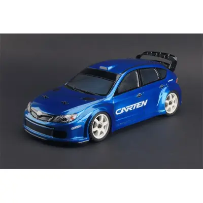 CARTEN WRX 1/10 TC 190mm áttetsző lexán karosszéria, fényparabolákkal Gyors kiszállítás
