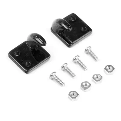 Szuper akció Fém kampómodell fekete 1/10 (2 db)