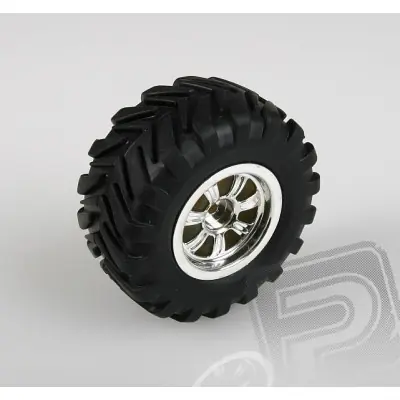 Ragasztott gumik, hátsó, krómozott tárcsák, 2 darab, ZK-2 Szezonális akció