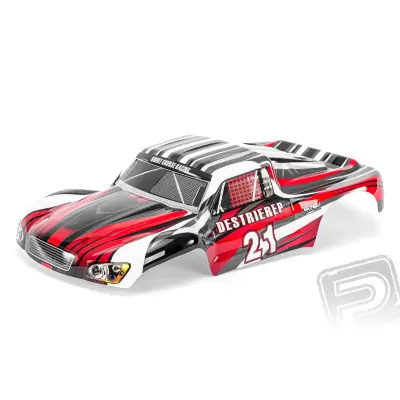 Olcsóbb Lakkozott karosszéria Himoto SC 1:10 (piros-fekete)