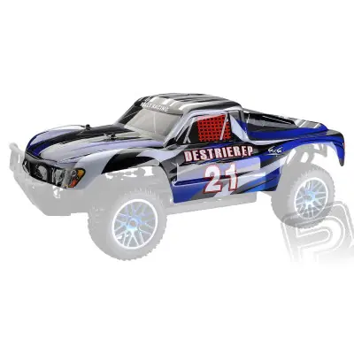 Lakkozott karosszéria Himoto SC 1:10 (kék-fekete) Csak ma