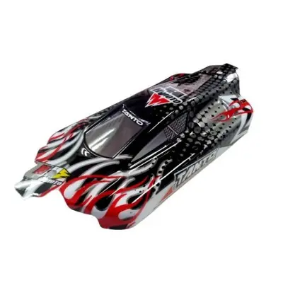 Lakkozott karosszéria Himoto Buggy 1:10 (fekete) Rendeld meg most