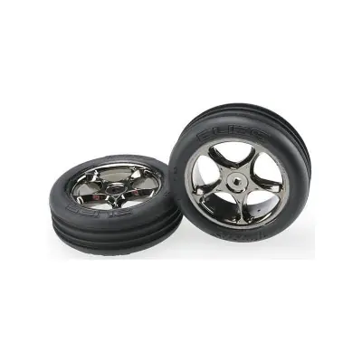 Rendeld meg most Első kerék bordázott 2.2", fekete tárcsa (2)