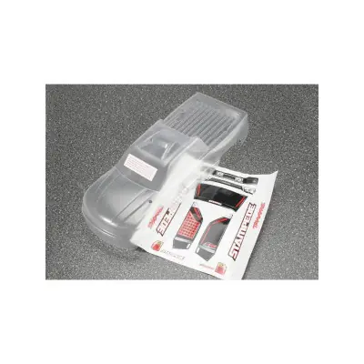 Traxxas karosszéria színezetlen, matricák: Stampede VXL Különleges ajánlat