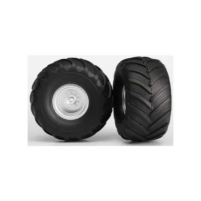 Monster Jam hátsó kerék, ezüst tárcsa (2) Népszerű