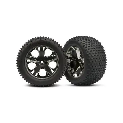 Off-Road hátsó kerék 2.8", fekete tárcsa (2) Ingyenes szállítás
