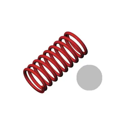 Lengéscsillapító rugó GTR merevség 4.9N/mm ezüst (2) Ingyenes szállítás