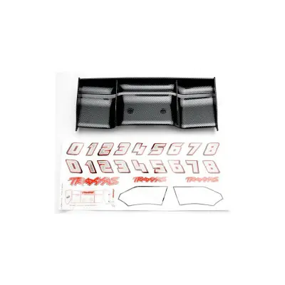 Olcsóbb Revo - karbon szárny, matricák