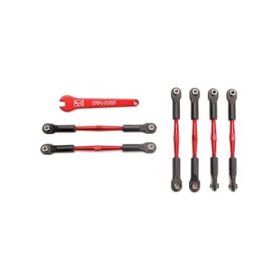 Állítható vonórúd 58/61mm alumínium piros (4+2) Vedd meg most