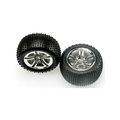 Kihagyhatatlan ajánlat Off-Road hátsó kerék 2.8", ezüst tárcsa (2)