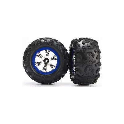 Akció Kerek univ. Canyon 2.2", krómozott kék tárcsa (2)