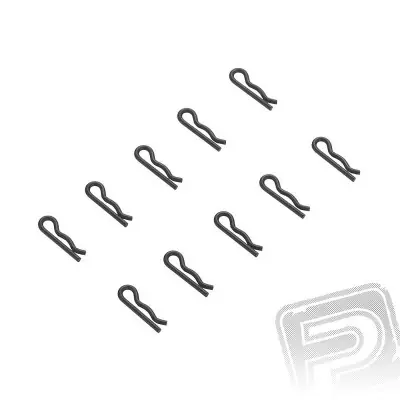 Kedvezményes ár Karosszéria stift (sasszeg), fekete, 10 db