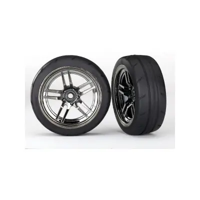 Szuper ajánlat 4-TEC 2.0: Első kerekek 1,9" osztott küllős fekete króm (2)