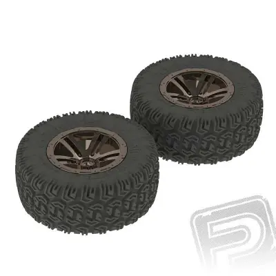 "dboots" Sidewinder 2, fekete, króm felnik, ragasztott (2 db.) Kiárusítás