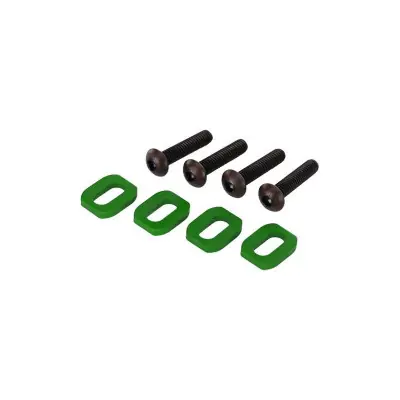 Bestseller Traxxas alátét a motor csavarjaihoz alu zöld (4): X-Maxx