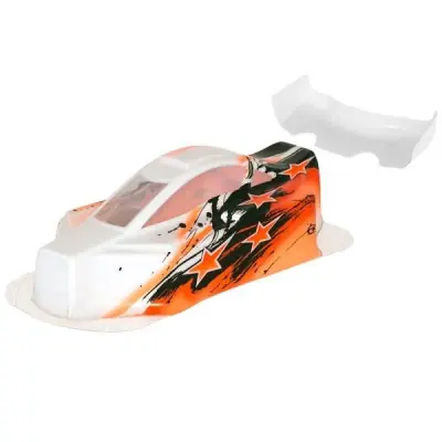 Biztonságos vásárlás BX10 Bitty design lakkozott lexan karosszéria, narancssárga