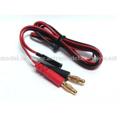 Töltőkábel banánnal - Spektrum/JR Rx Csak ma