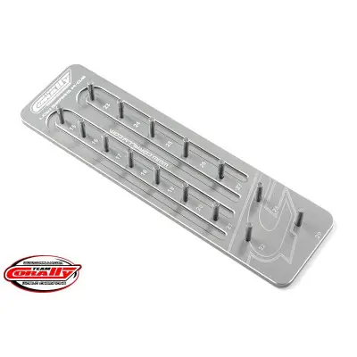 Vásárlói kedvenc Alumínium fogaskeréktartó M0.6/3.17mm tengely (15 fogaskerékhez)