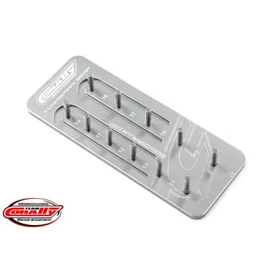 Akció Alumínium fogaskeréktartó 32DP/3.17mm tengely (tizenegy fogaskerékhez)