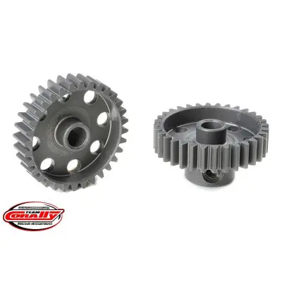 Ne maradj le Alumínium 7075 T6 edzett fogaskerék 32 fog (48DP modul)