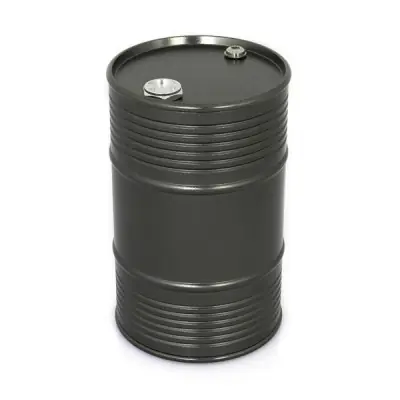 Alumínium, olajos hordó, szürke, 1 db. Kiárusítás