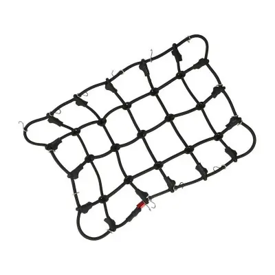 Robitronic biztonsági háló kampókkal 19x12cm fekete Biztonságos fizetés