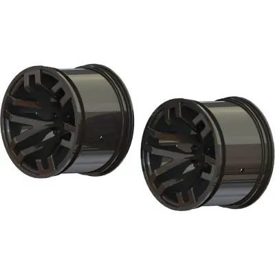 Bestseller Arrma tárcsa MT 2.8" 14mm hex fekete króm (2)