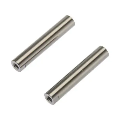 Azonnal elérhető Tengelyes menetes cső 6x33mm alumínium szürke (2)