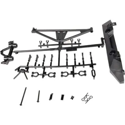 Axiális hátsó lökhárító, tartaléktartó Prémium