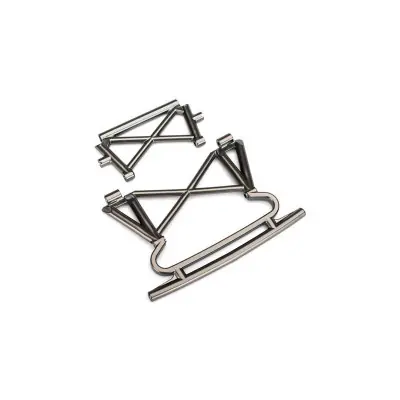 Traxxas első lökhárító fekete króm Népszerű