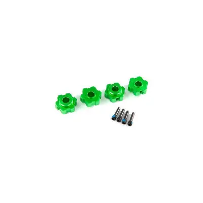 Ne maradj le Traxxas alumínium kerékagy zöld (2)